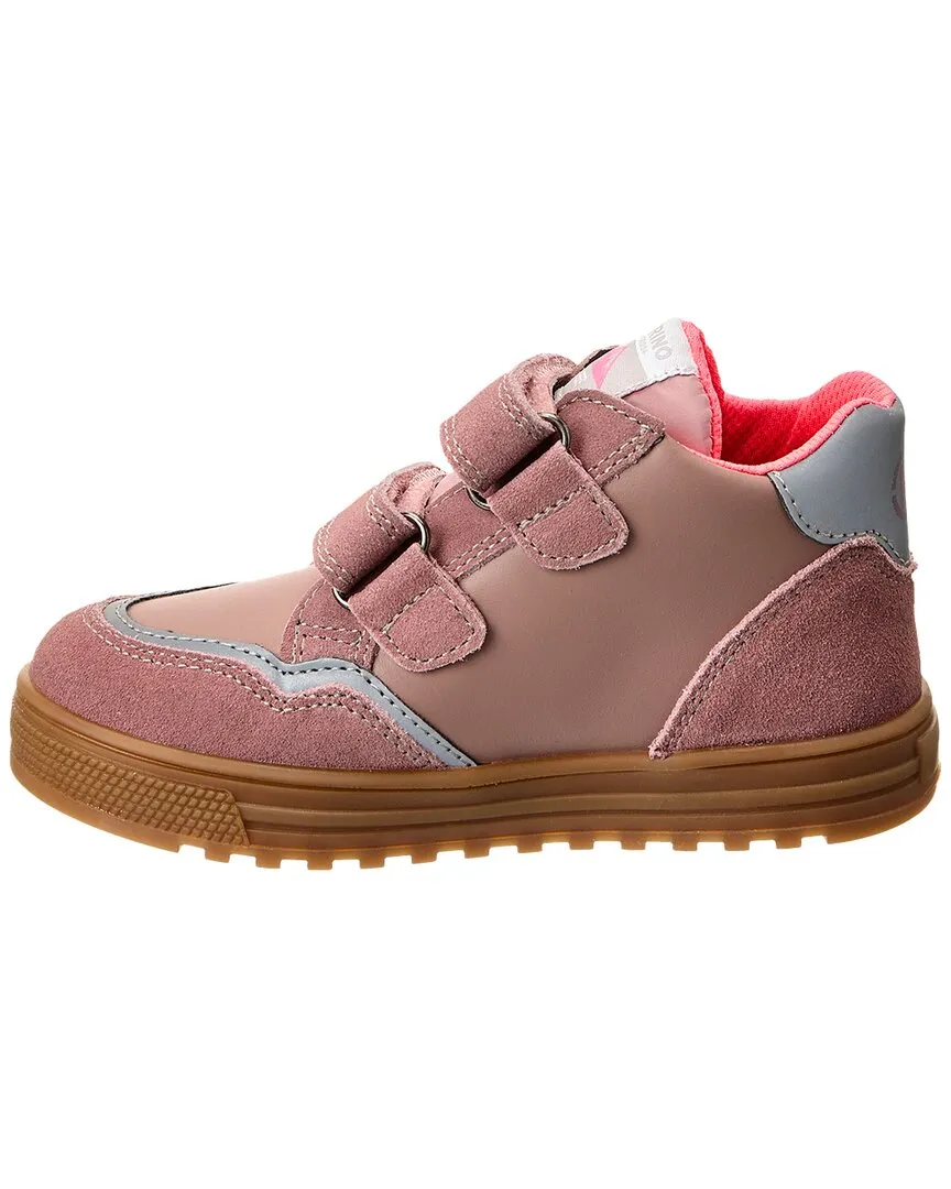 Naturino Ariton Leather & Suede High-Top Sneaker