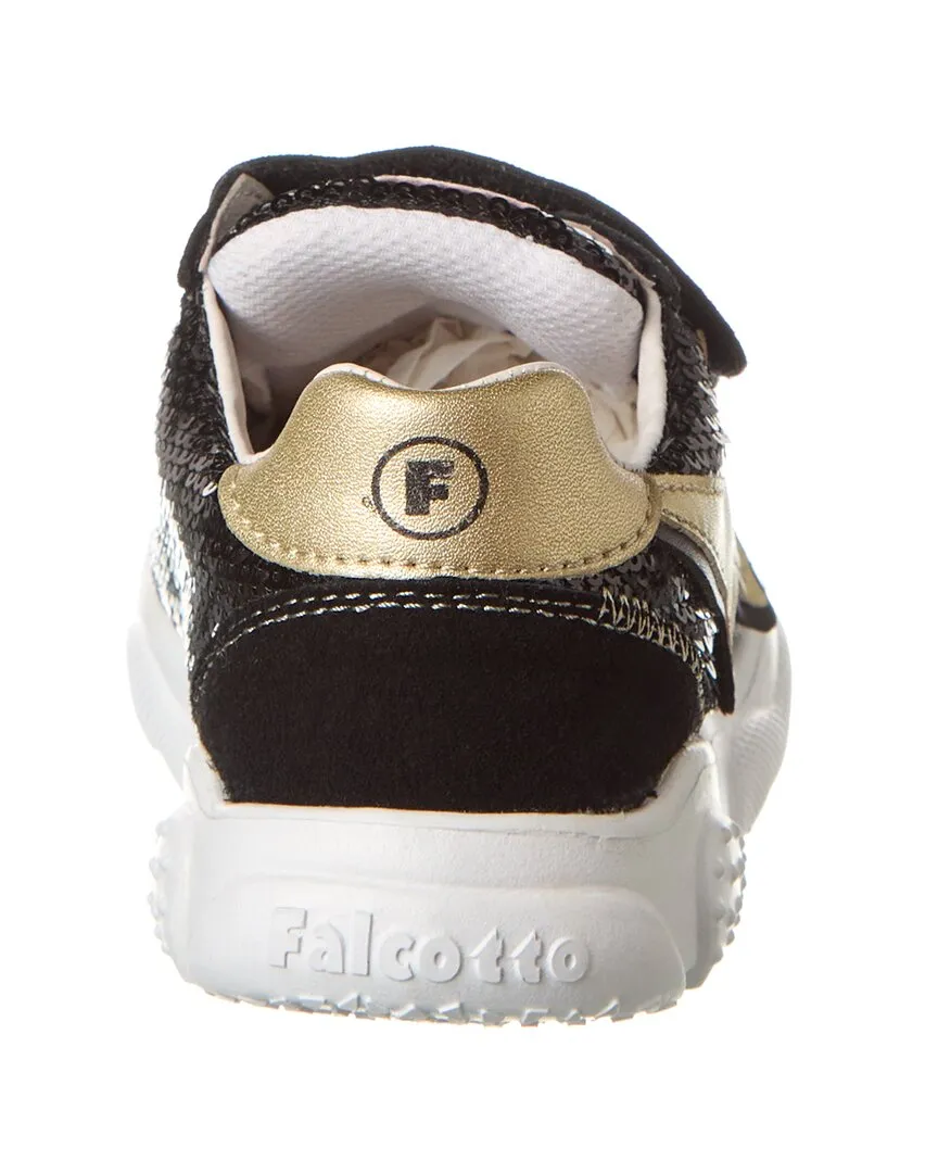 Naturino Falcotto Eilian Suede & Paillettes Sneaker