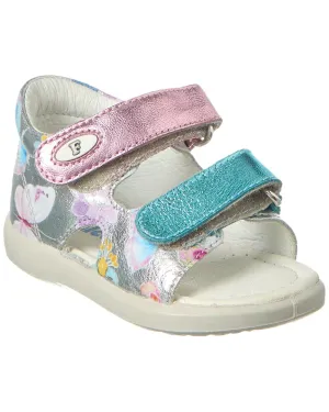Naturino Falcotto New River Metallic Leather Sandal
