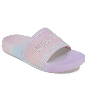 Nautica Girls' Water-Resistant Slip-On Sandal