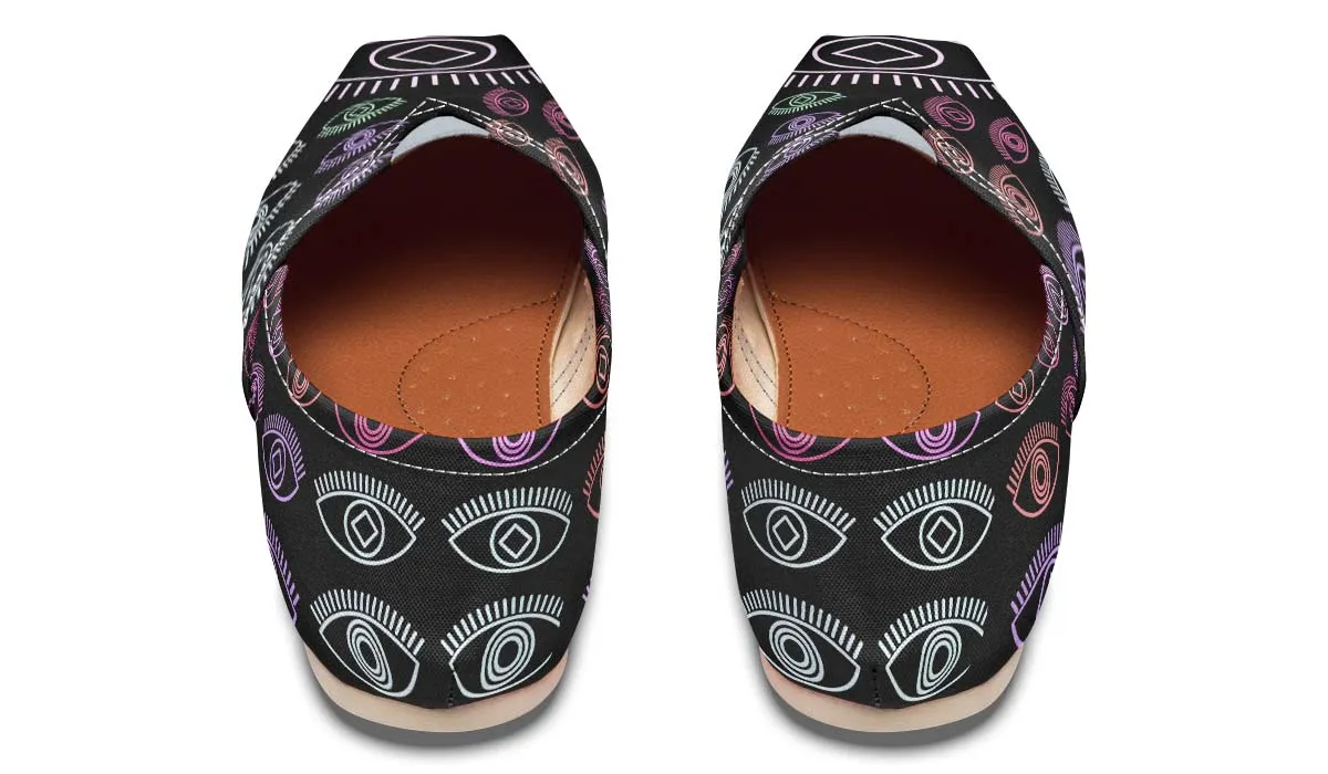 Neon Optometry Eyes Casual Shoes