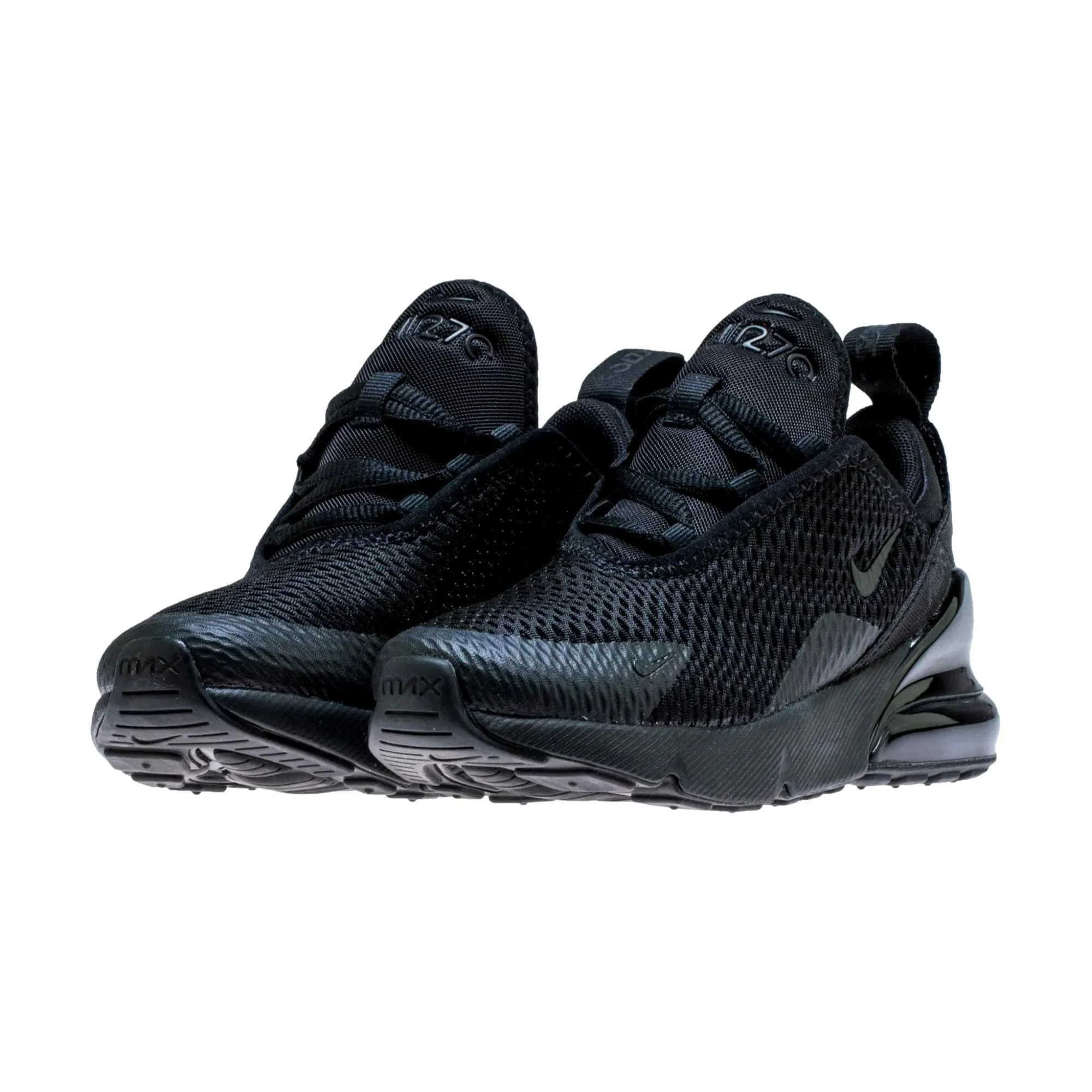 Nike Air Max 270 Black/Black-Black  AO2372-006 Pre-School