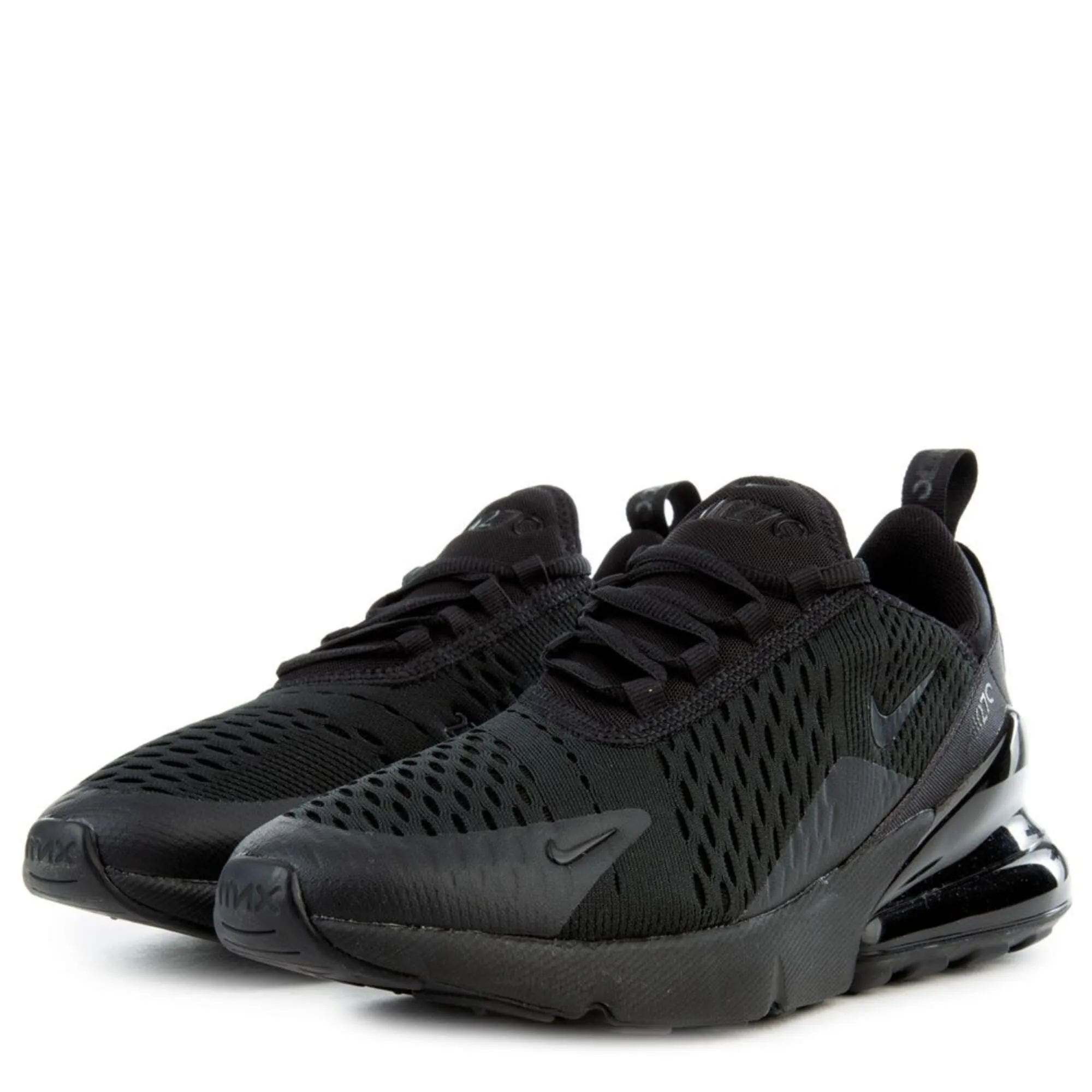 Nike Air Max 270 Black/Black  BQ5776-001 Grade-School