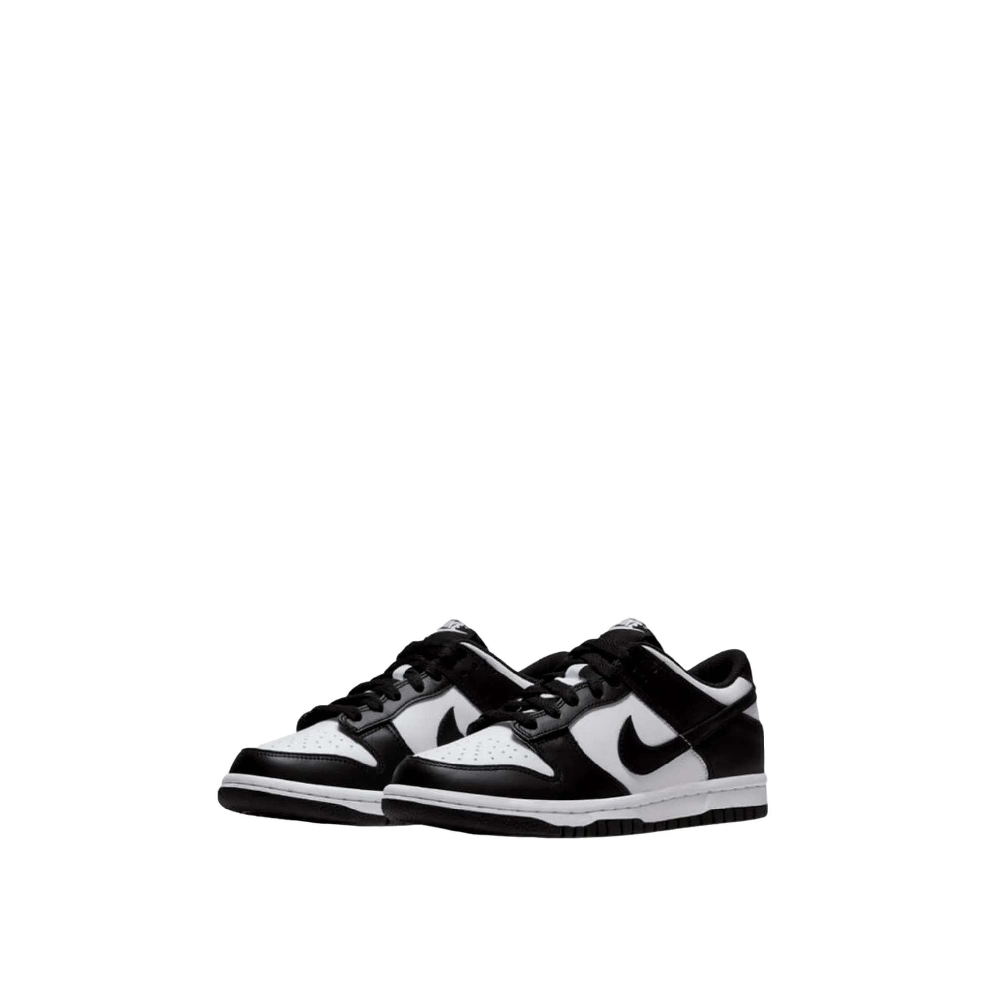 Nike Dunk Low White/Black-White  CW1590-100 Grade-School