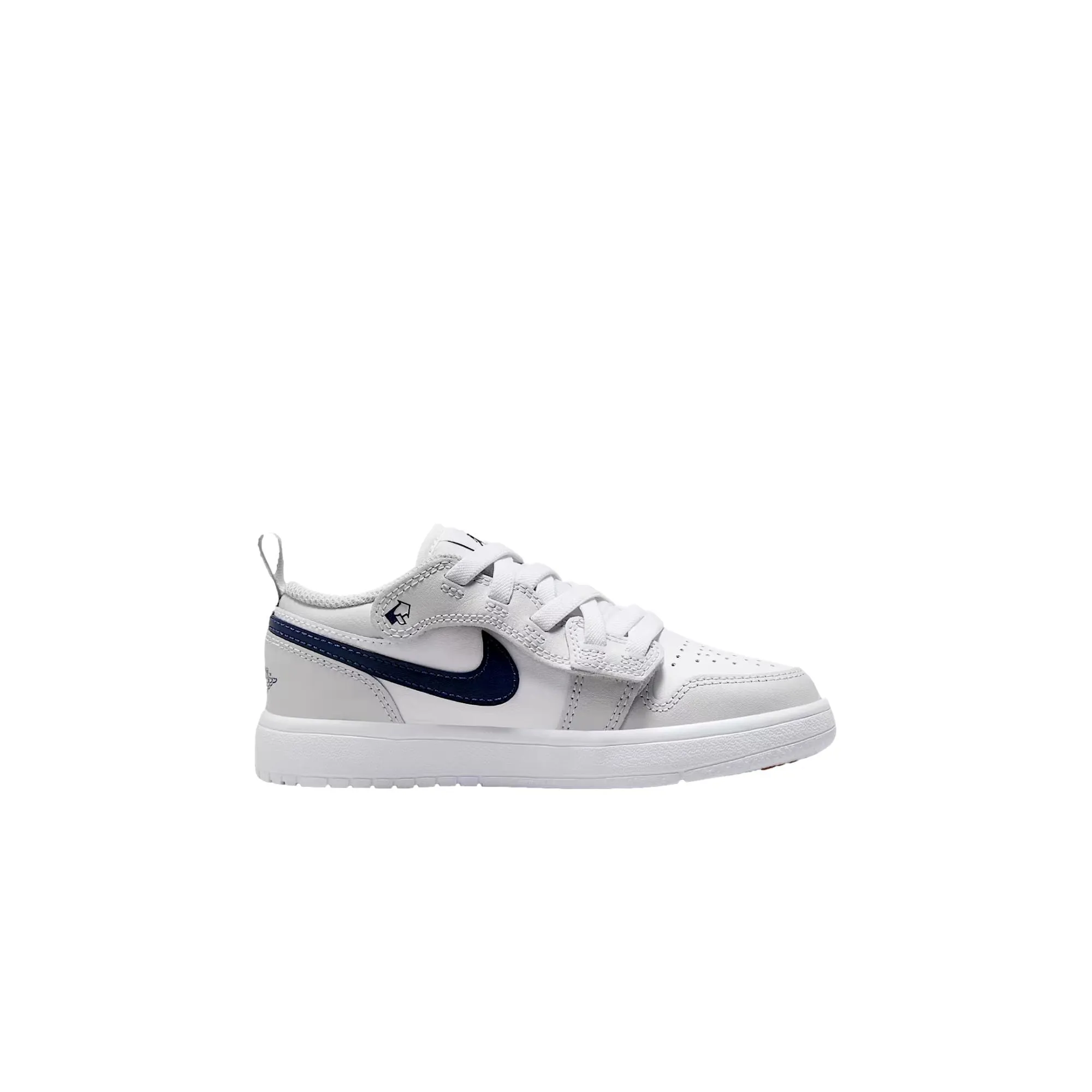 Nike Jordan 1 Low ALT White / Midnight Navy  DR9748-146 Pre-School