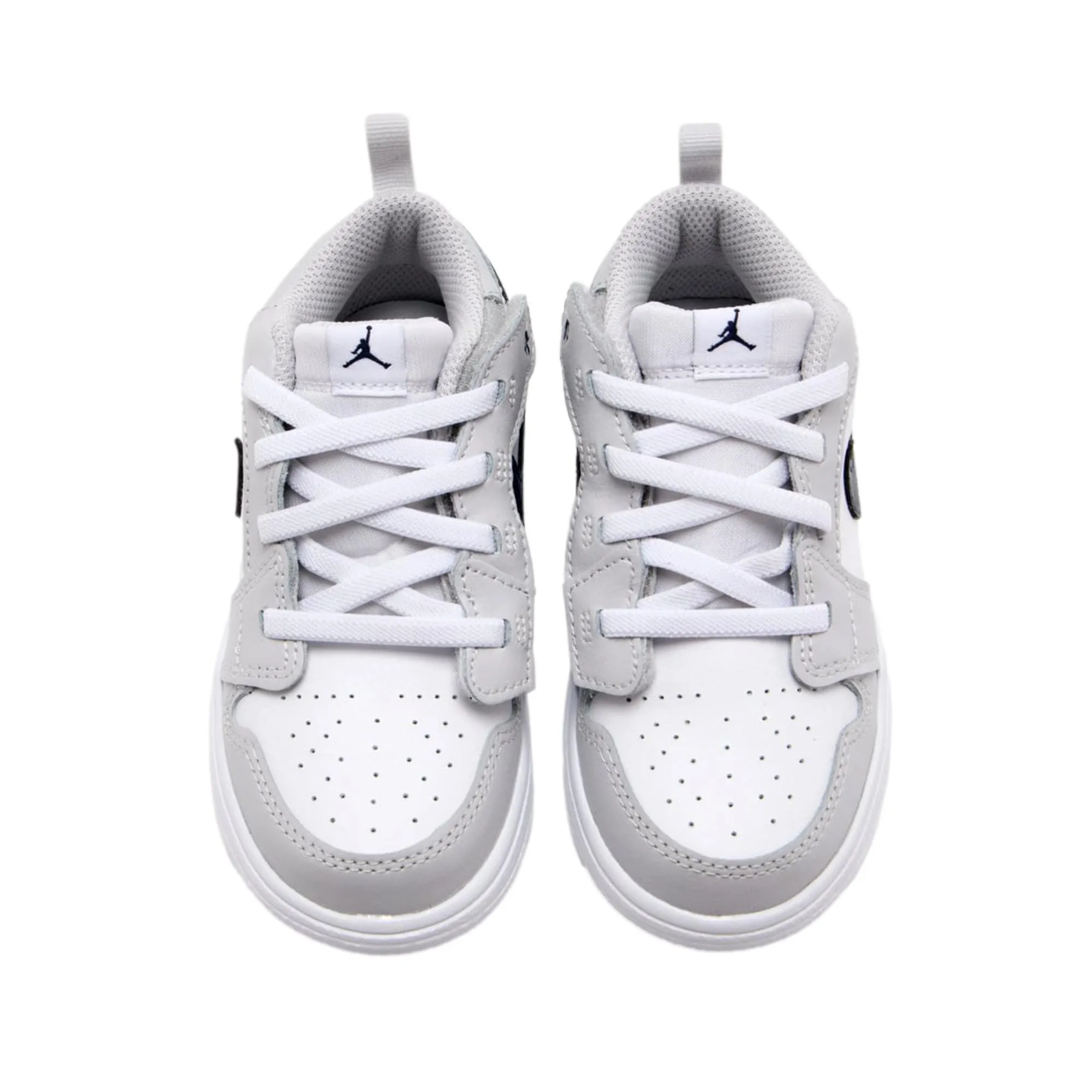 Nike Jordan 1 Low Alt White / Neutral Grey / Midnight Navy  DR9747-146 Toddler