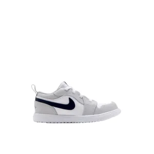 Nike Jordan 1 Low Alt White / Neutral Grey / Midnight Navy  DR9747-146 Toddler