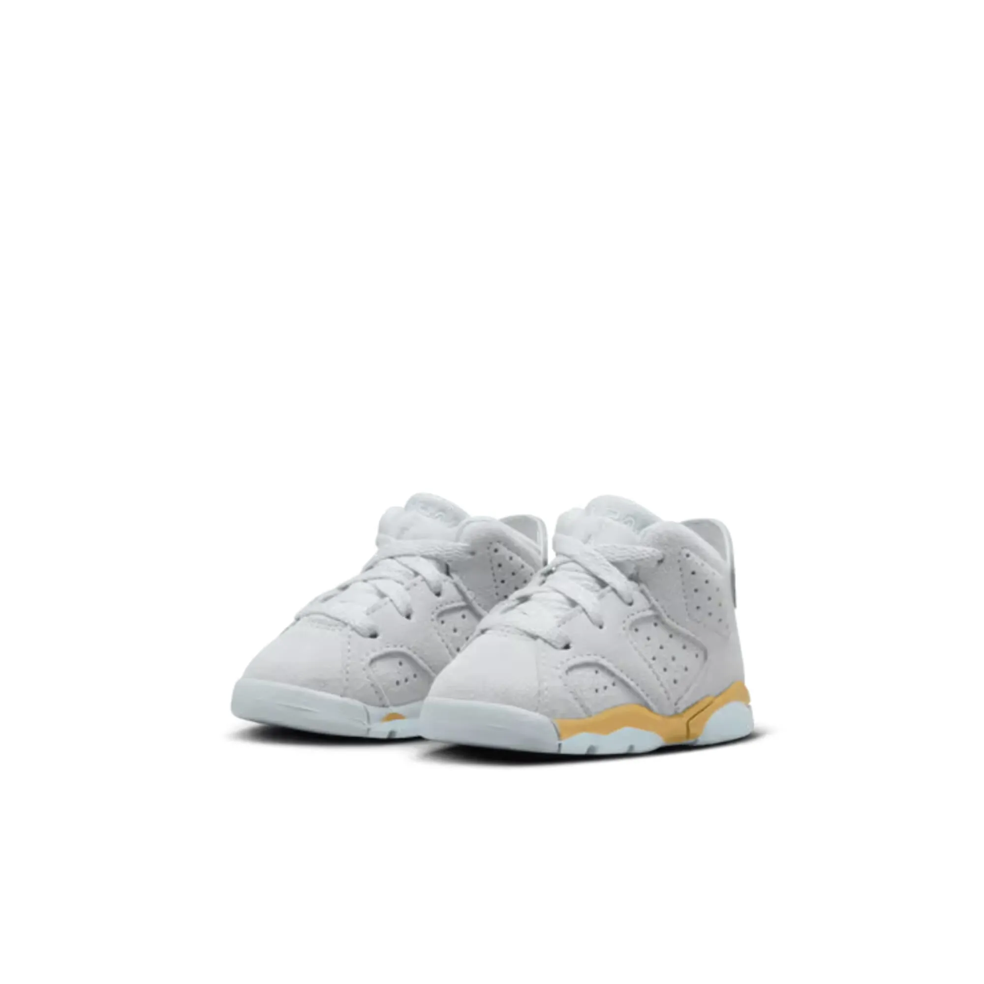 Nike Jordan 6 Retro Pure Platinum/Glacier Blue  HF0414-074 Toddler