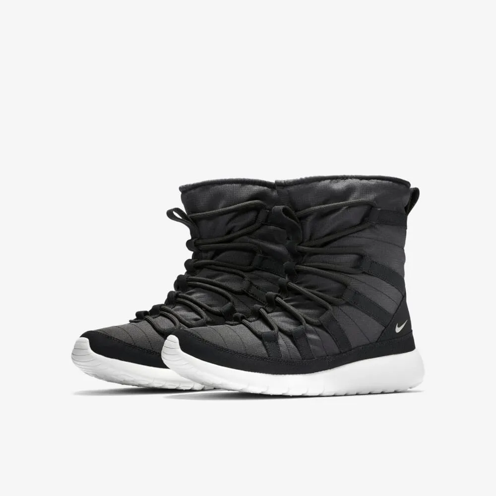 Nike Roshe One Hi Flash Black/Metallic Silver-Summit White  807741-001 Toddler