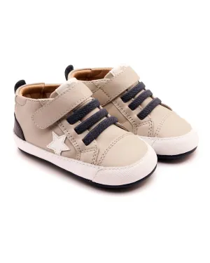 Old Soles Platinum Bub Leather Sneaker