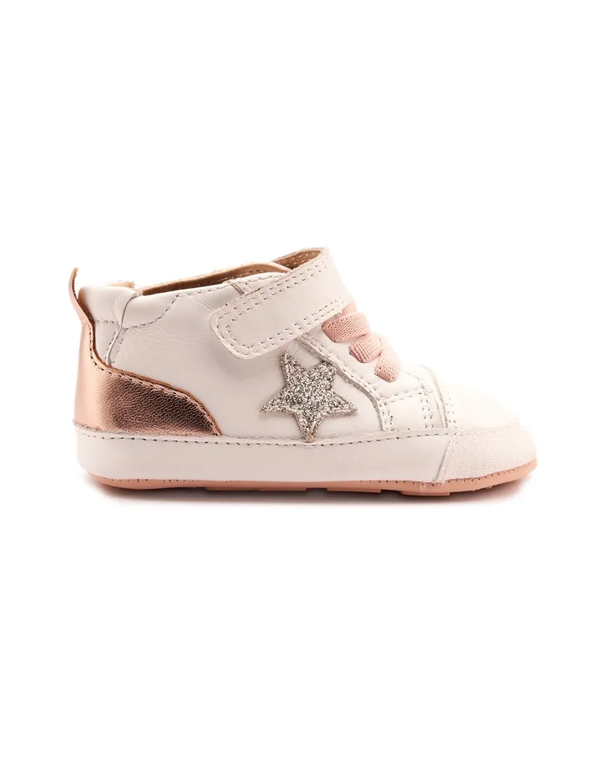 Old Soles Platinum Bub Leather Sneaker