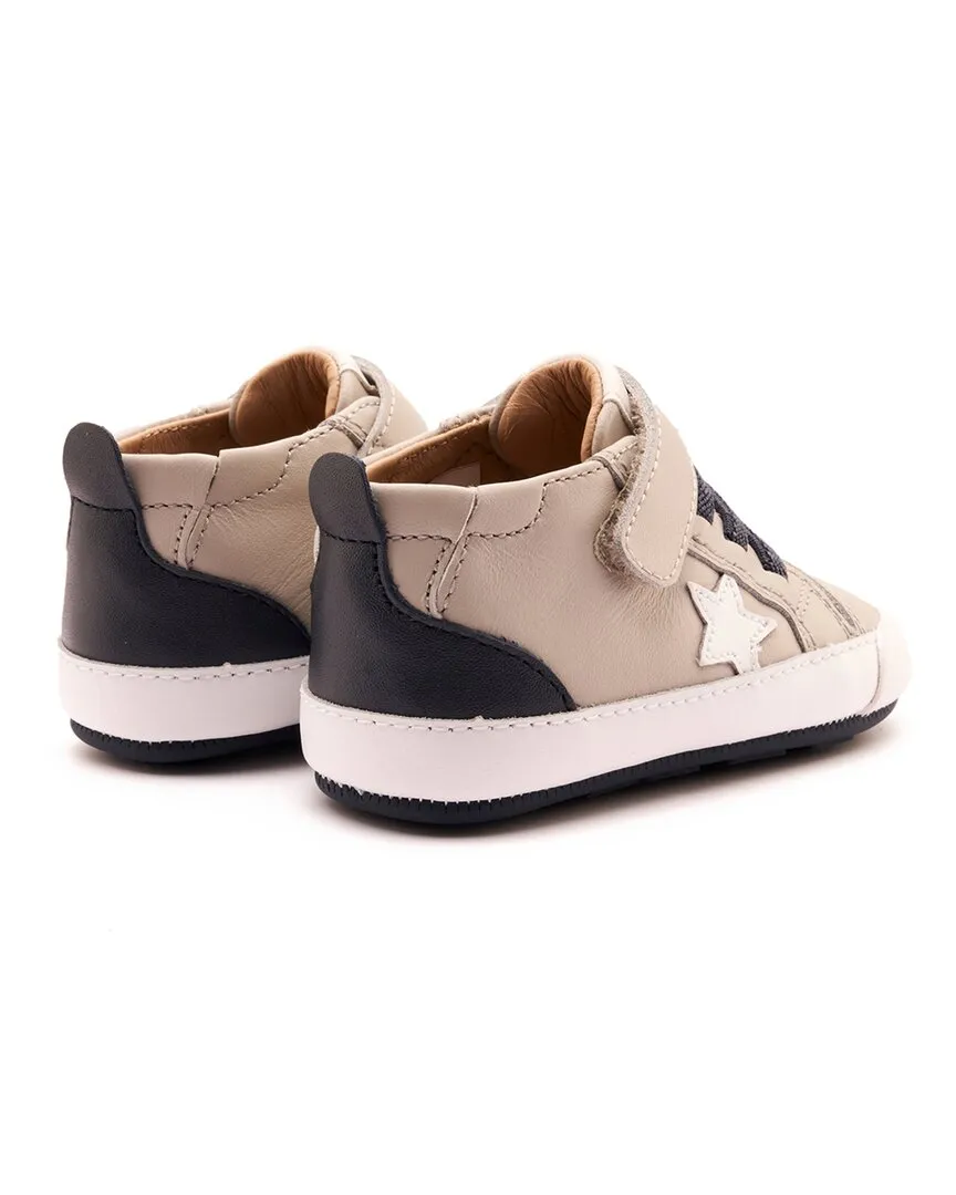 Old Soles Platinum Bub Leather Sneaker