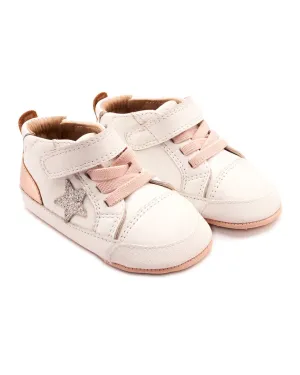 Old Soles Platinum Bub Leather Sneaker