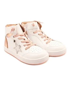 Old Soles Starling Leather High-Top Sneaker