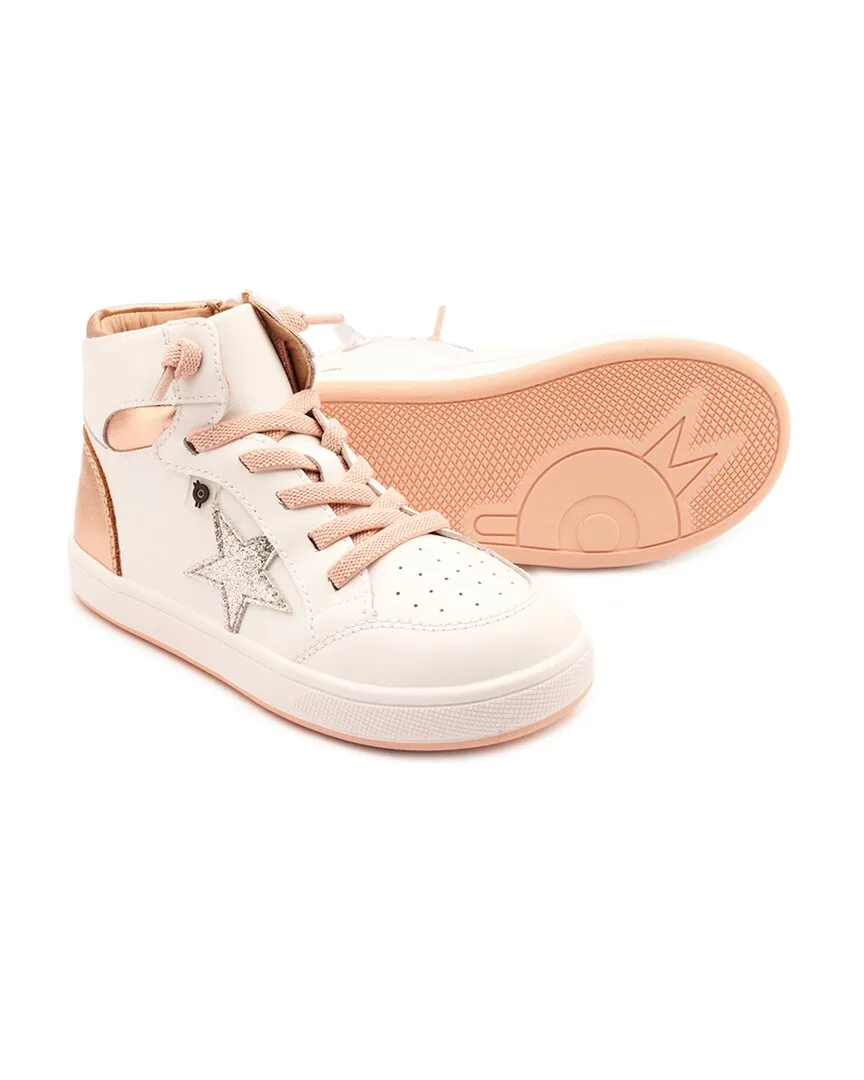 Old Soles Starling Leather High-Top Sneaker