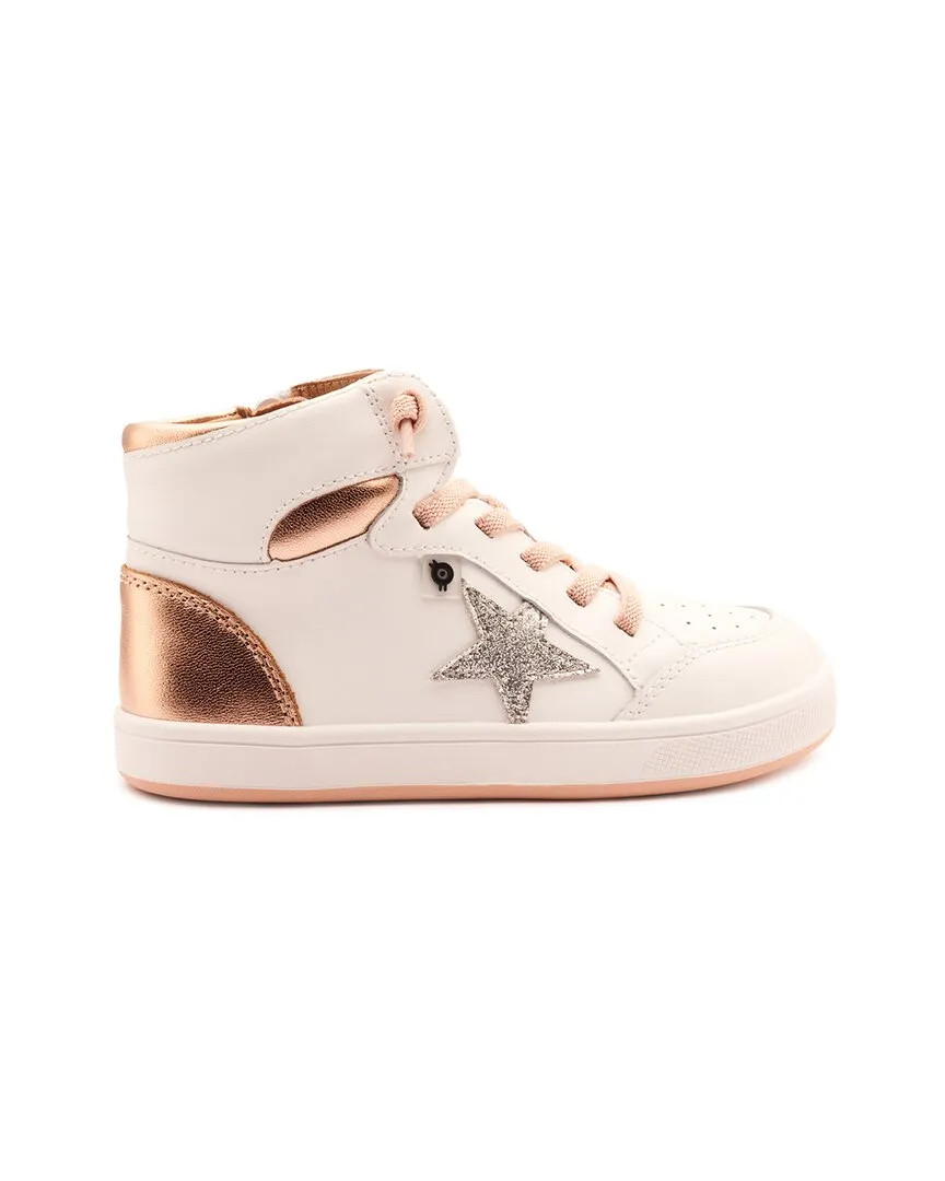 Old Soles Starling Leather High-Top Sneaker