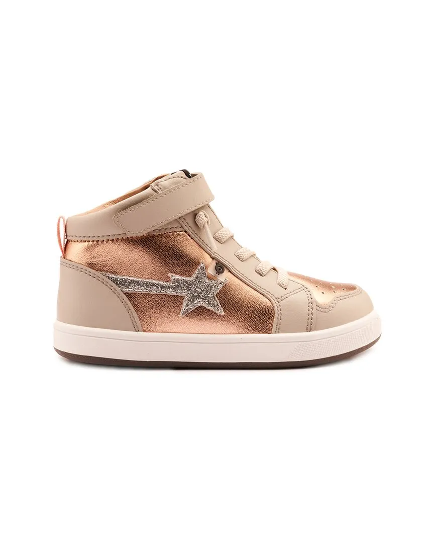 Old Soles Team-Star Leather High-Top Sneaker