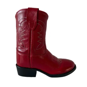 Old West Unisex Red Boots