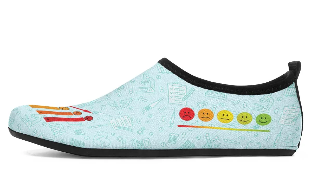 Pain Scale Aqua Barefoot Shoes
