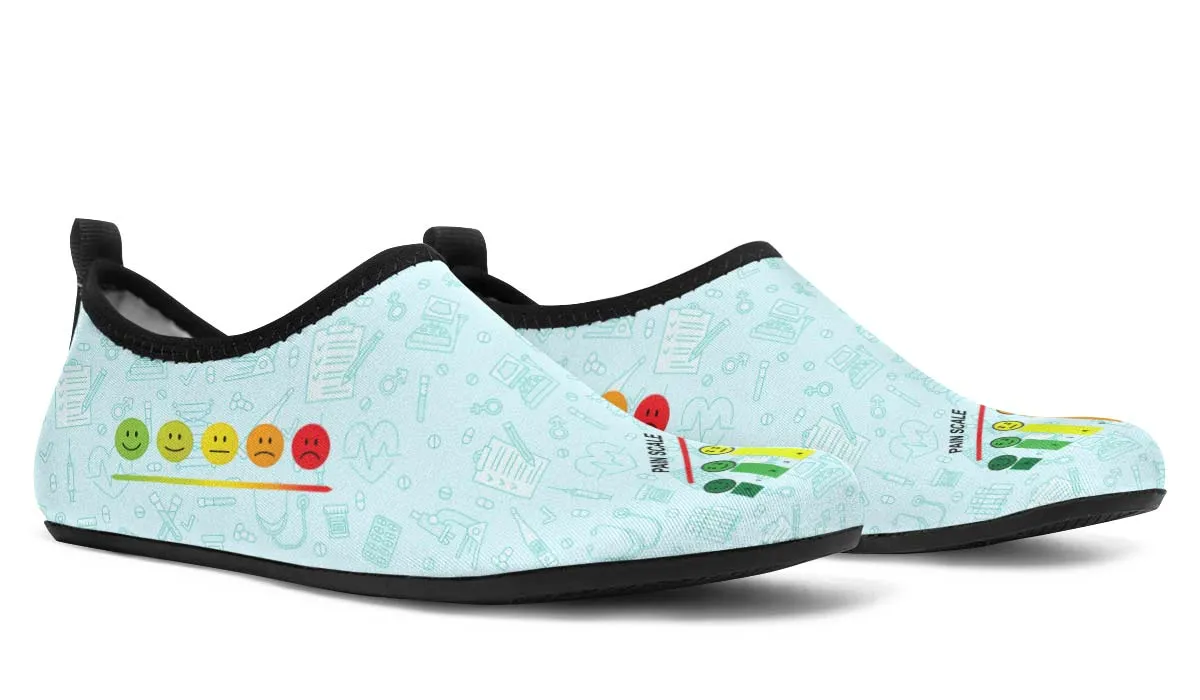 Pain Scale Aqua Barefoot Shoes