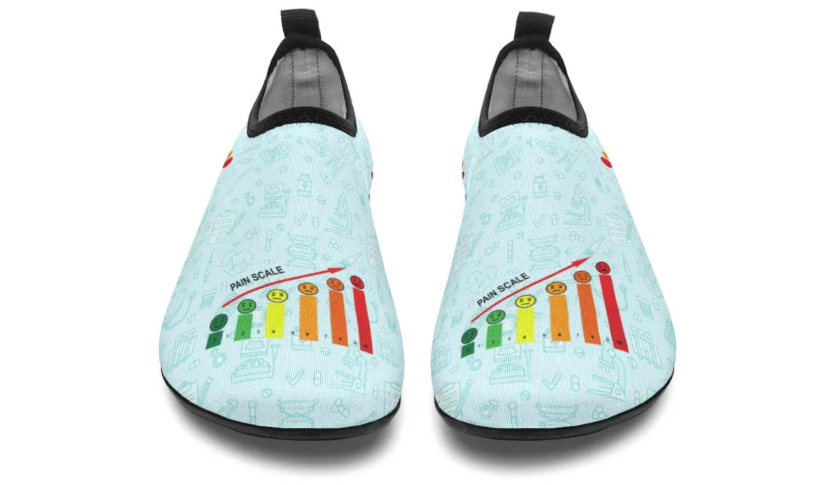 Pain Scale Aqua Barefoot Shoes