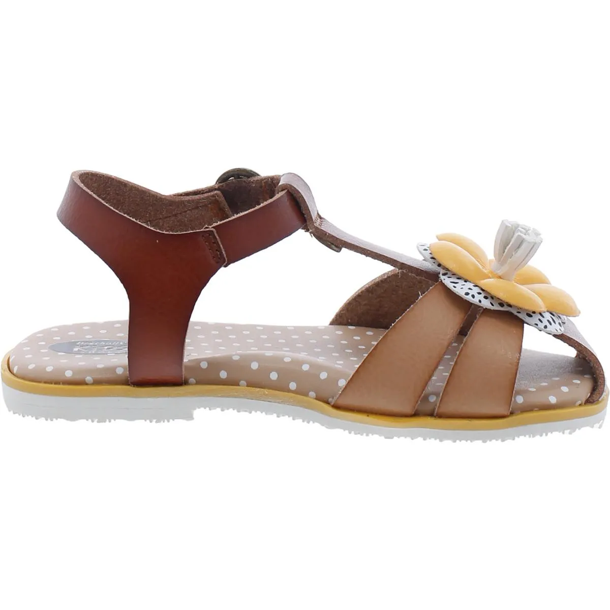 Pennelope-I Girls Todder Faux Leather Ankle Strap