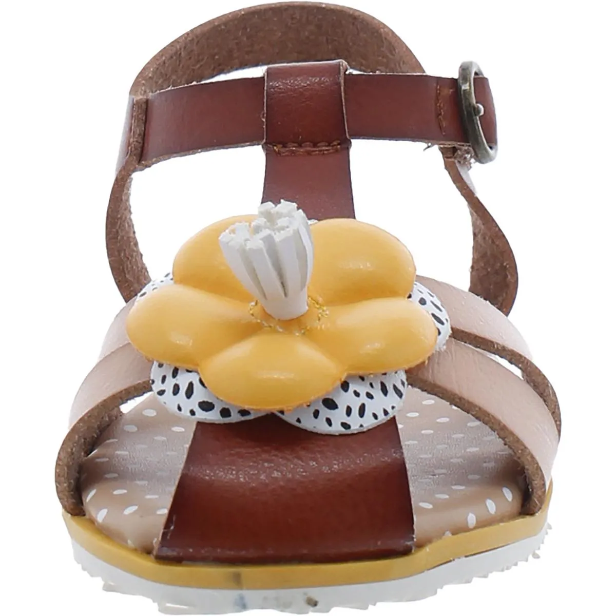 Pennelope-I Girls Todder Faux Leather Ankle Strap