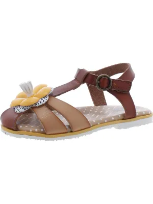 Pennelope-I Girls Todder Faux Leather Ankle Strap