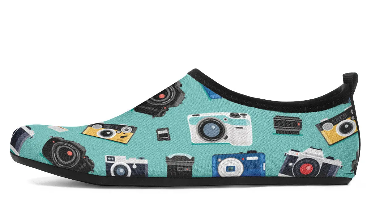 Photography Aqua Barefoot Shoes