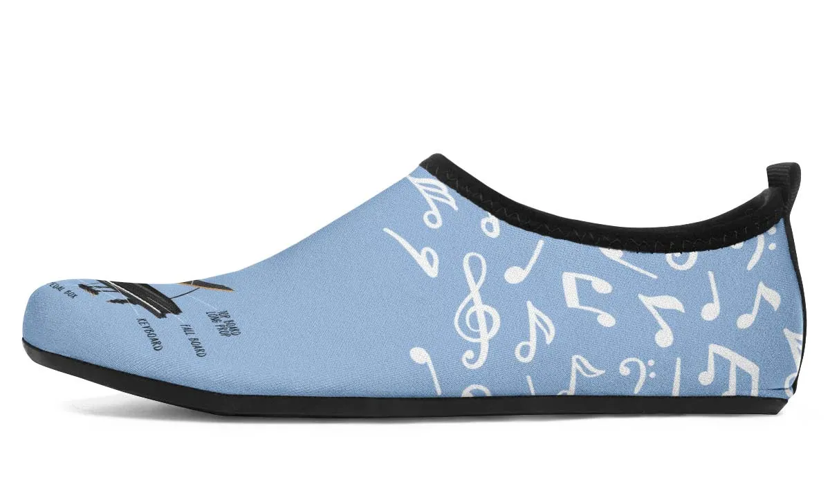 Piano Diagram Aqua Barefoot Shoes