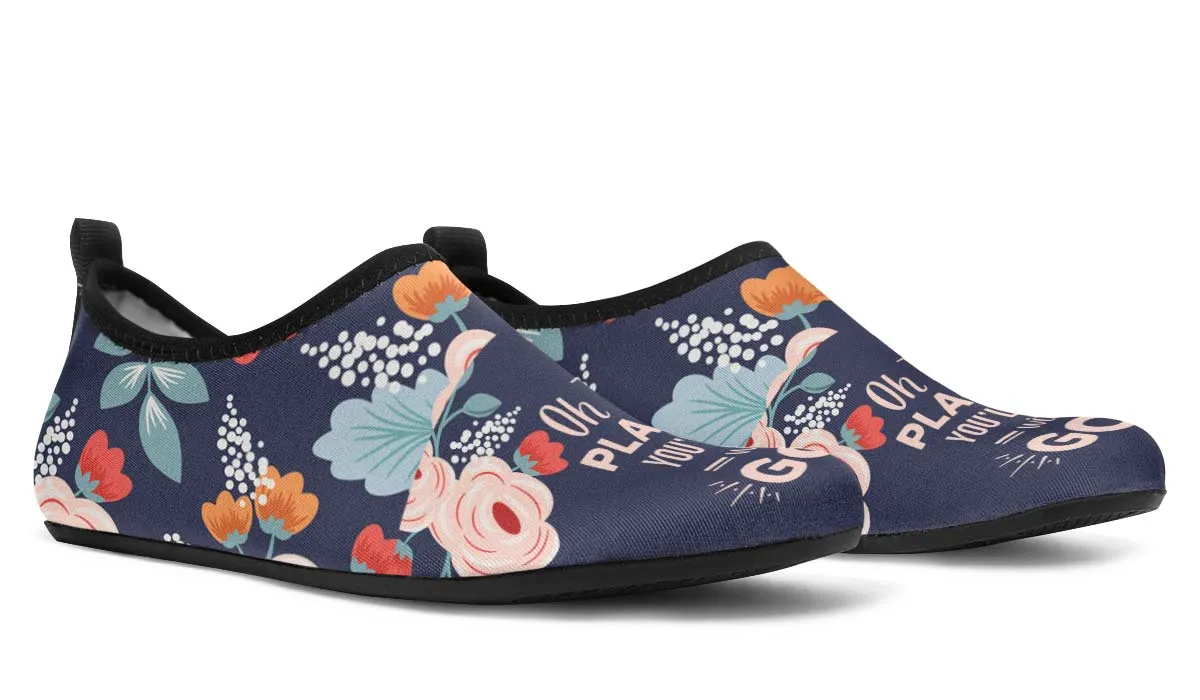 Places With God Aqua Barefoot Shoes