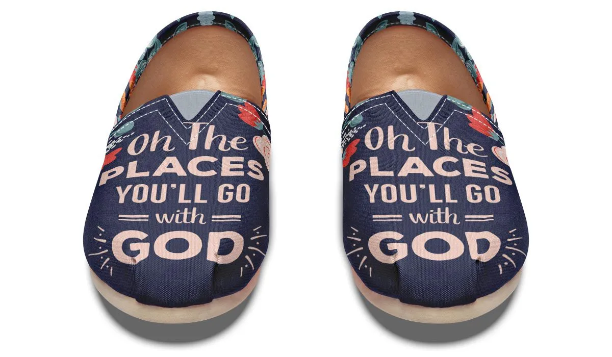 Places With God Casual Shoes