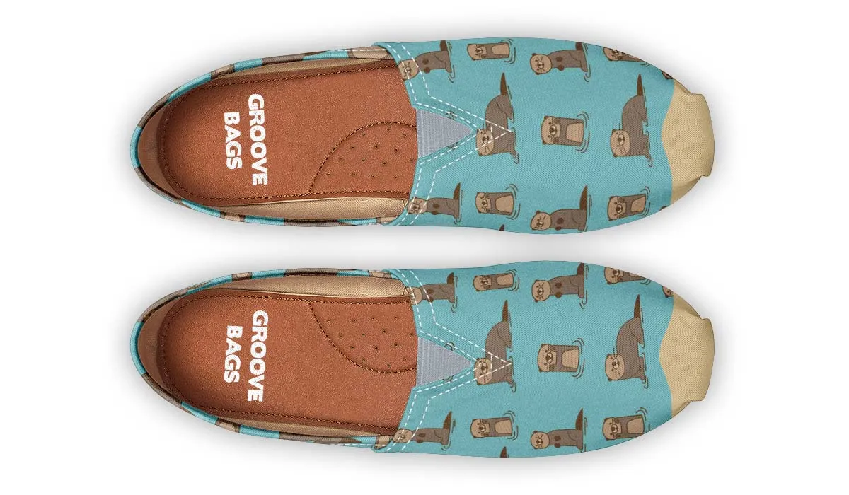 Playful Sea Otters Casual Shoes