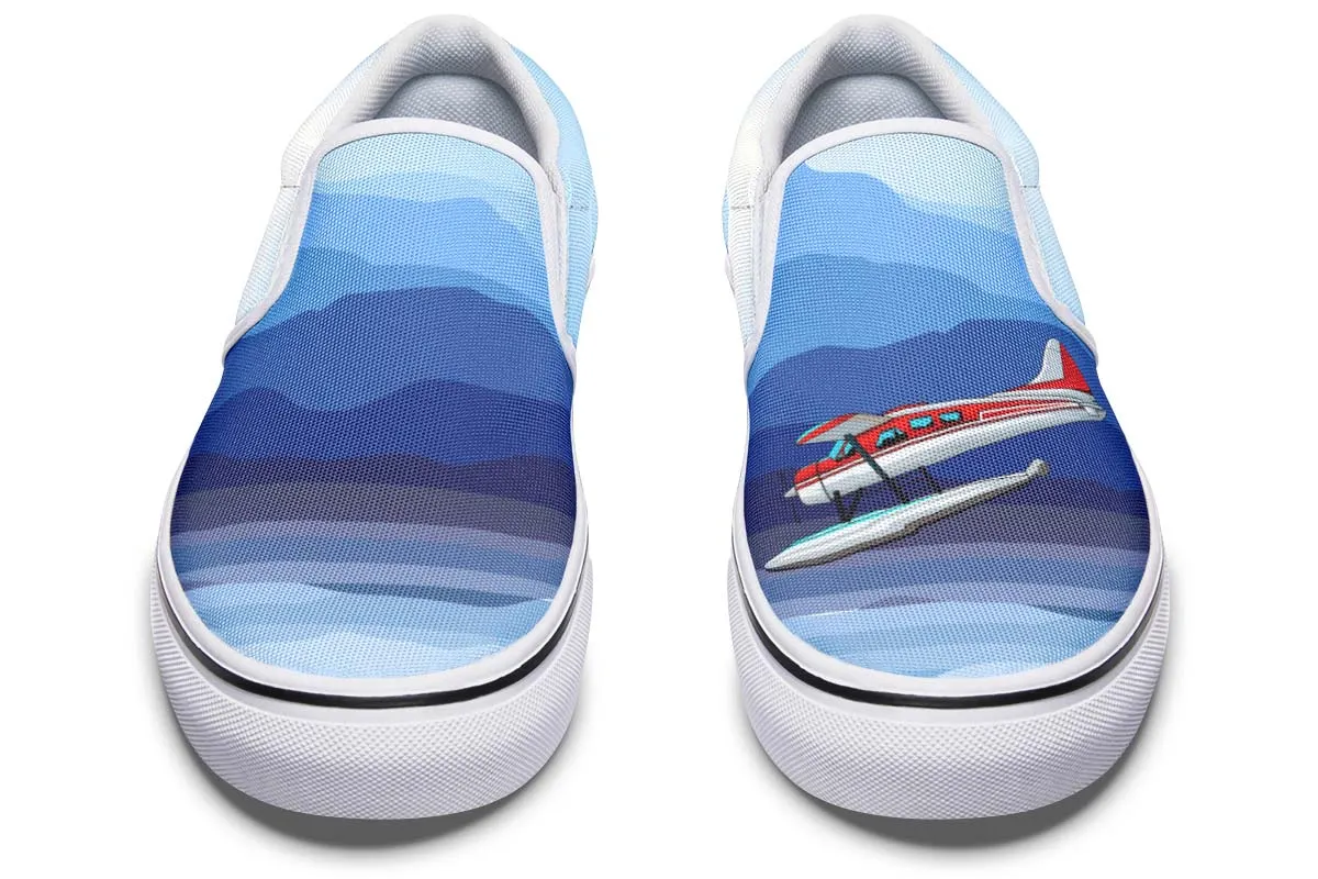 Pontoon Plane Pilot Slip-On Shoes