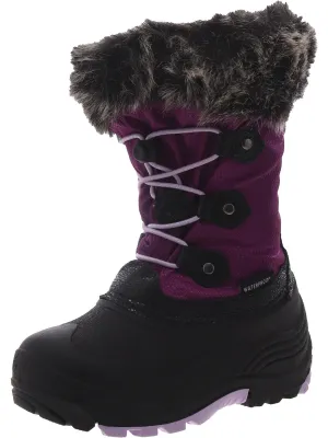 Powdery 2 Girls Faux Fur Little Kid Winter & Snow Boots
