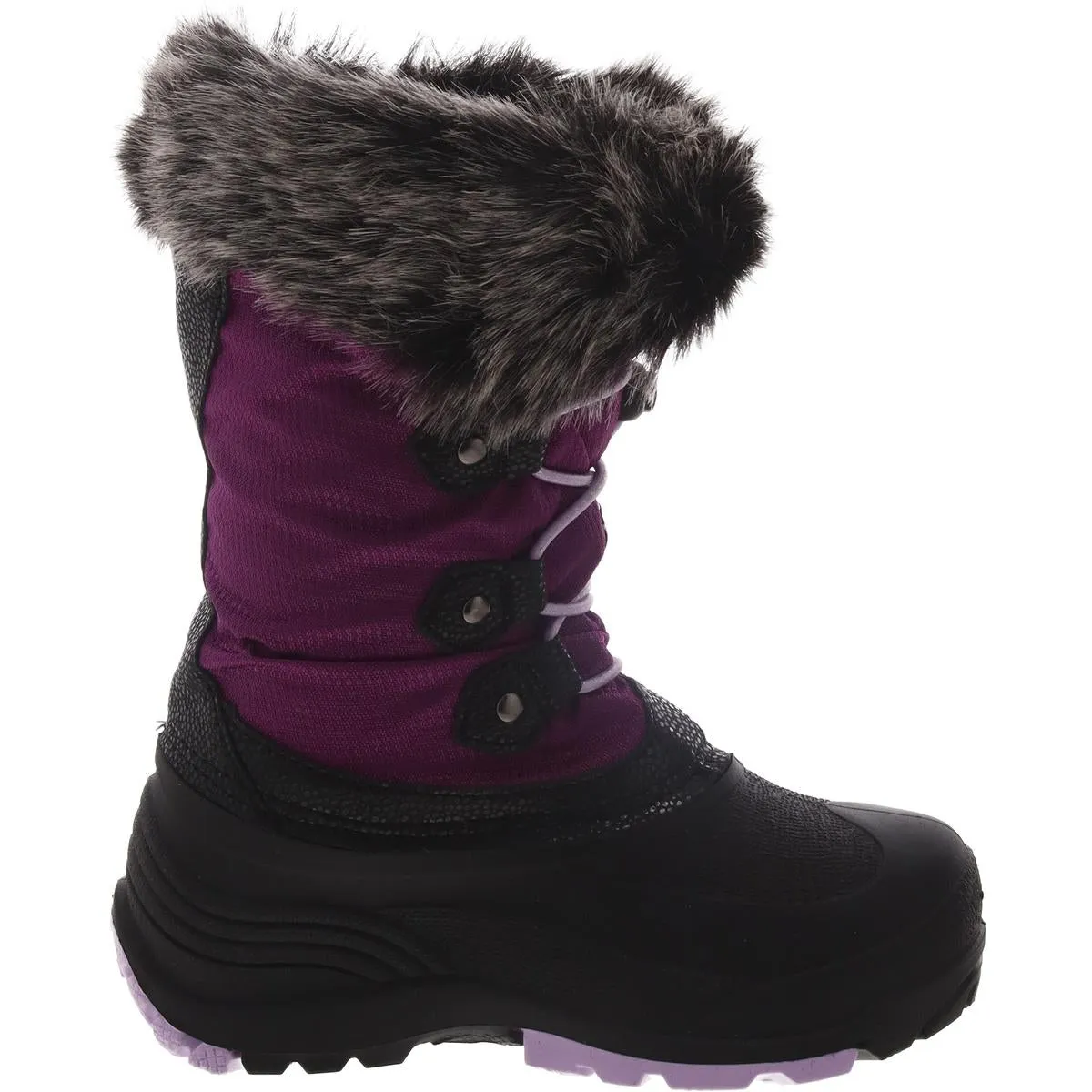 Powdery 2 Girls Faux Fur Little Kid Winter & Snow Boots