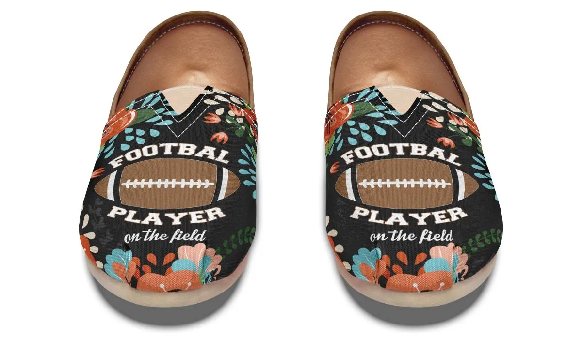 Proud Football Mom Casual Shoes