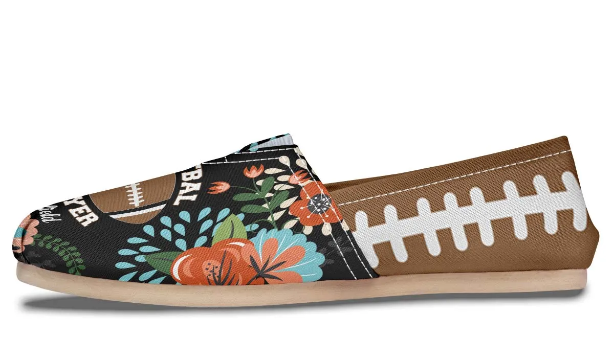 Proud Football Mom Casual Shoes