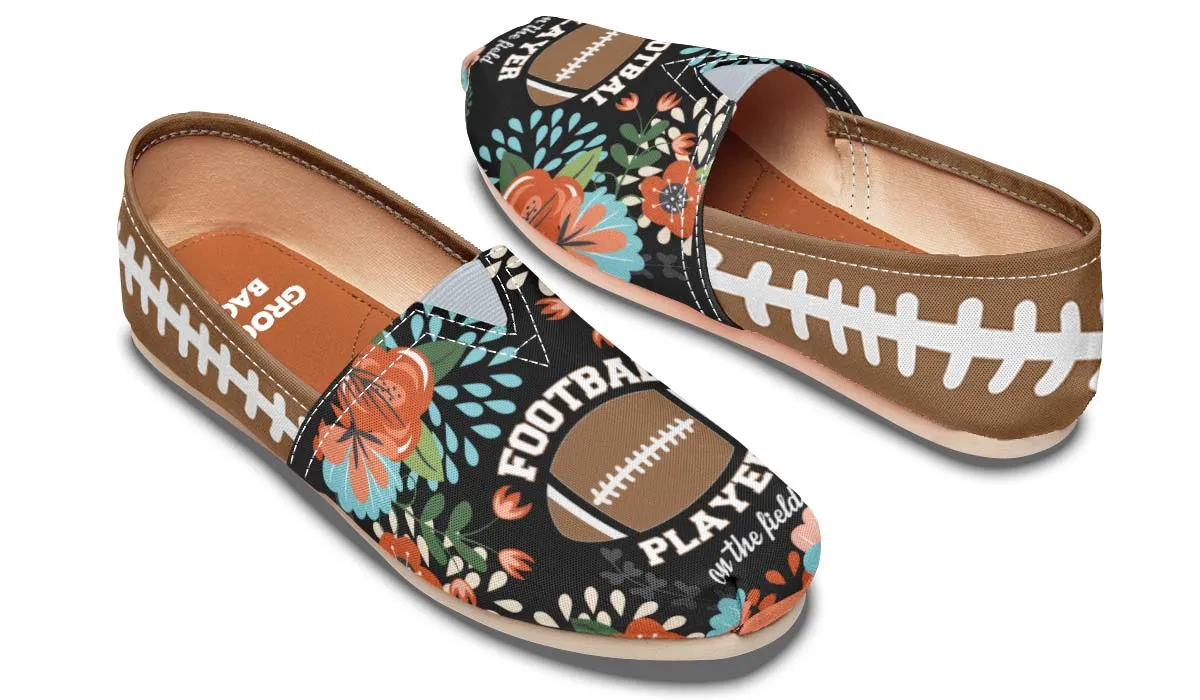 Proud Football Mom Casual Shoes
