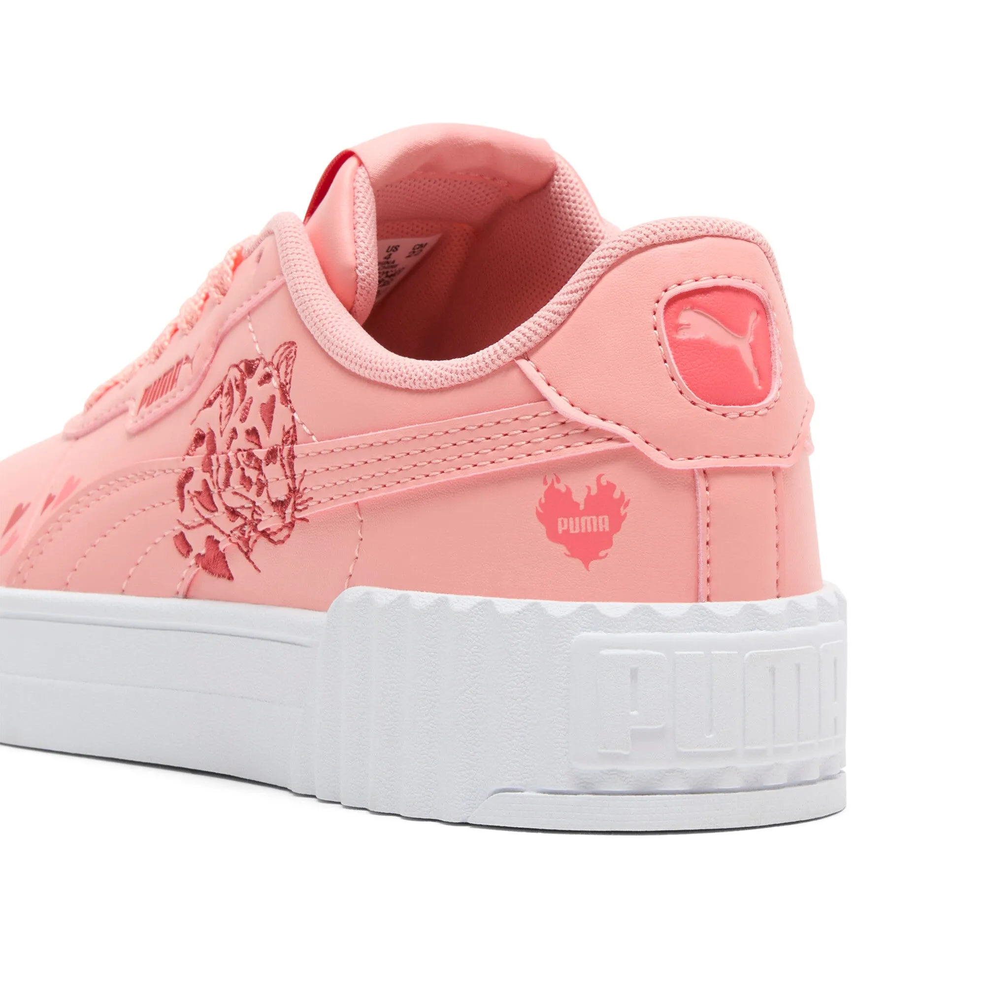 PUMA Big Kids' Girls' Carina 3.0 Love Sneakers