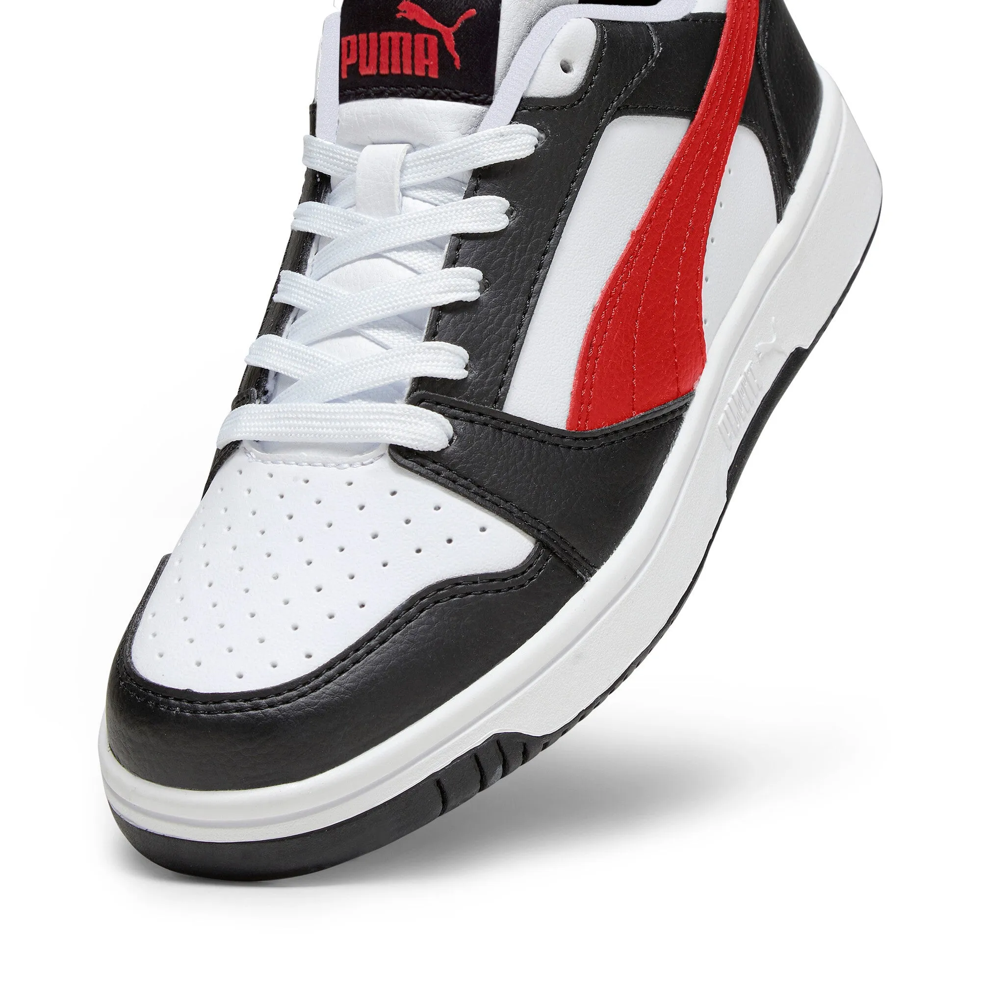 PUMA Big Kids' Rebound V6 Lo Sneakers