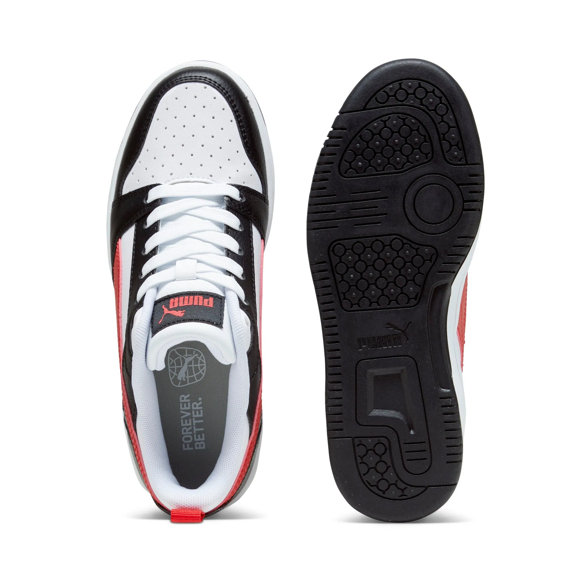 PUMA Big Kids' Rebound V6 Lo Sneakers