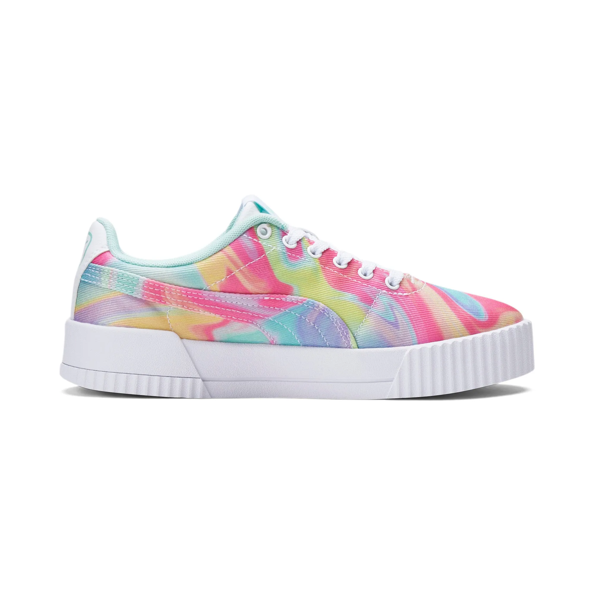 PUMA Junior Girls' Carina Swirl Sneakers