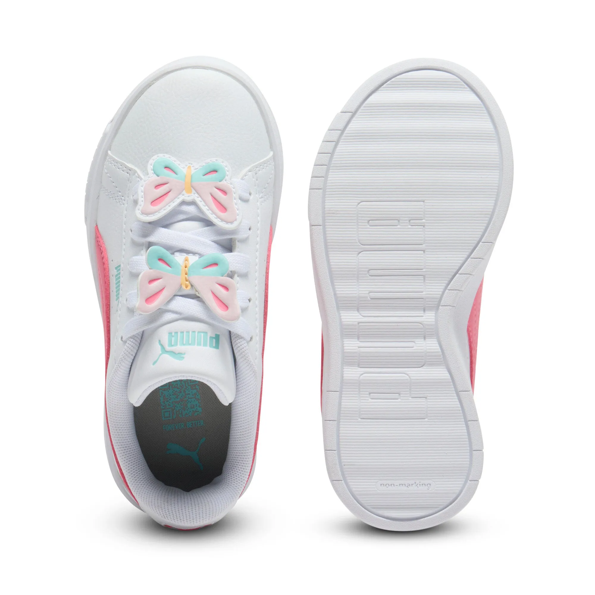 PUMA Little Kids Girls' Jada Classic Butterflies Sneakers