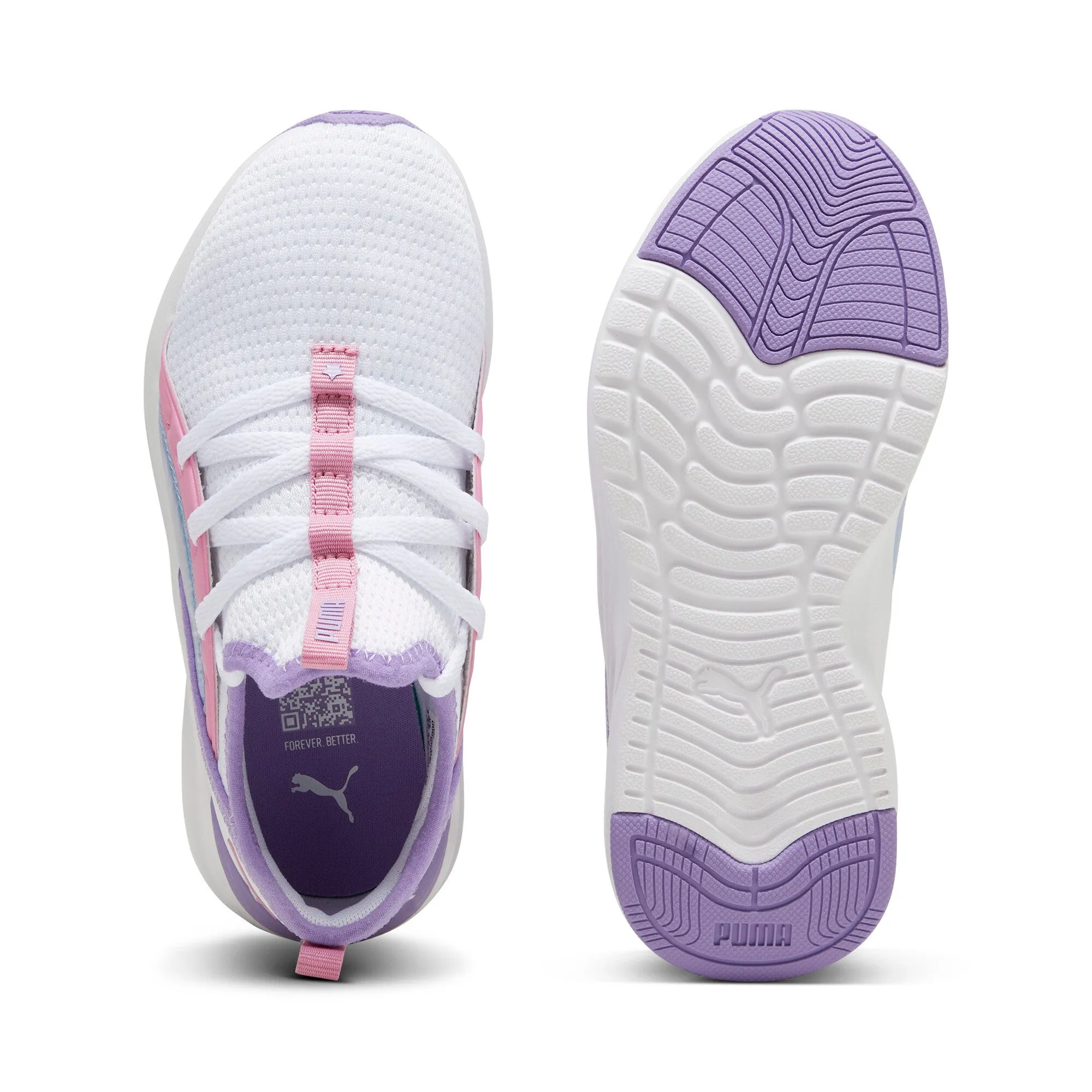 PUMA Little Kids Girls' Soft Sophia 2 Bouncy Sky Running Shoes