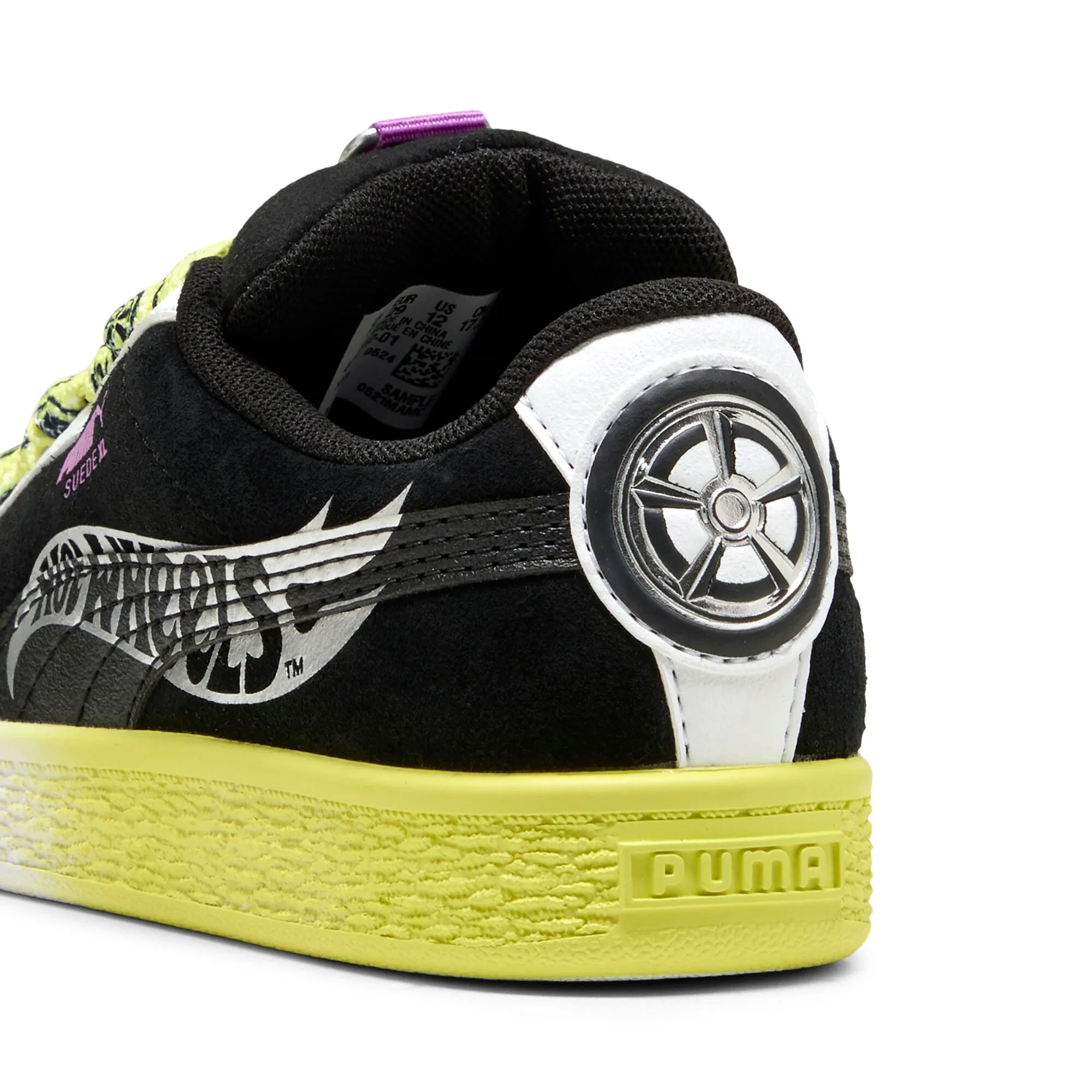 PUMA Little Kids x HOT WHEELS Suede XL Sneakers