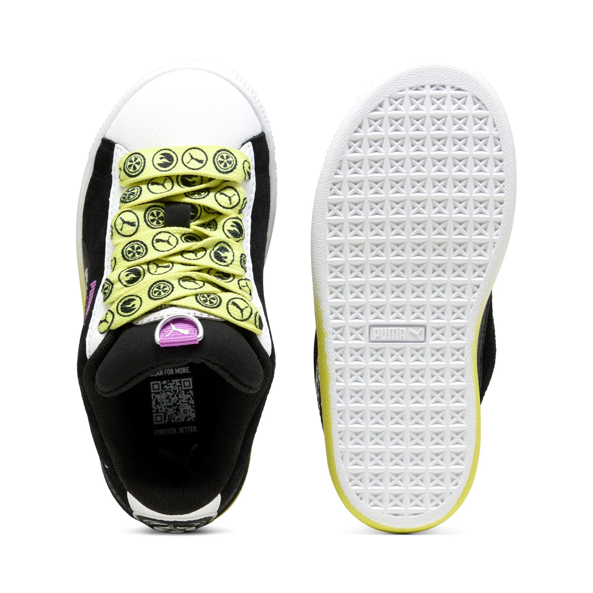 PUMA Little Kids x HOT WHEELS Suede XL Sneakers
