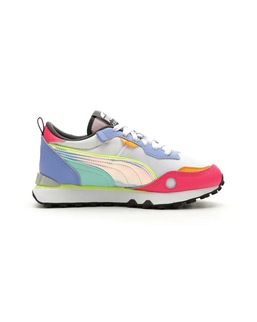 PUMA Rider Fv Glowing Up Jr Leather Sneaker