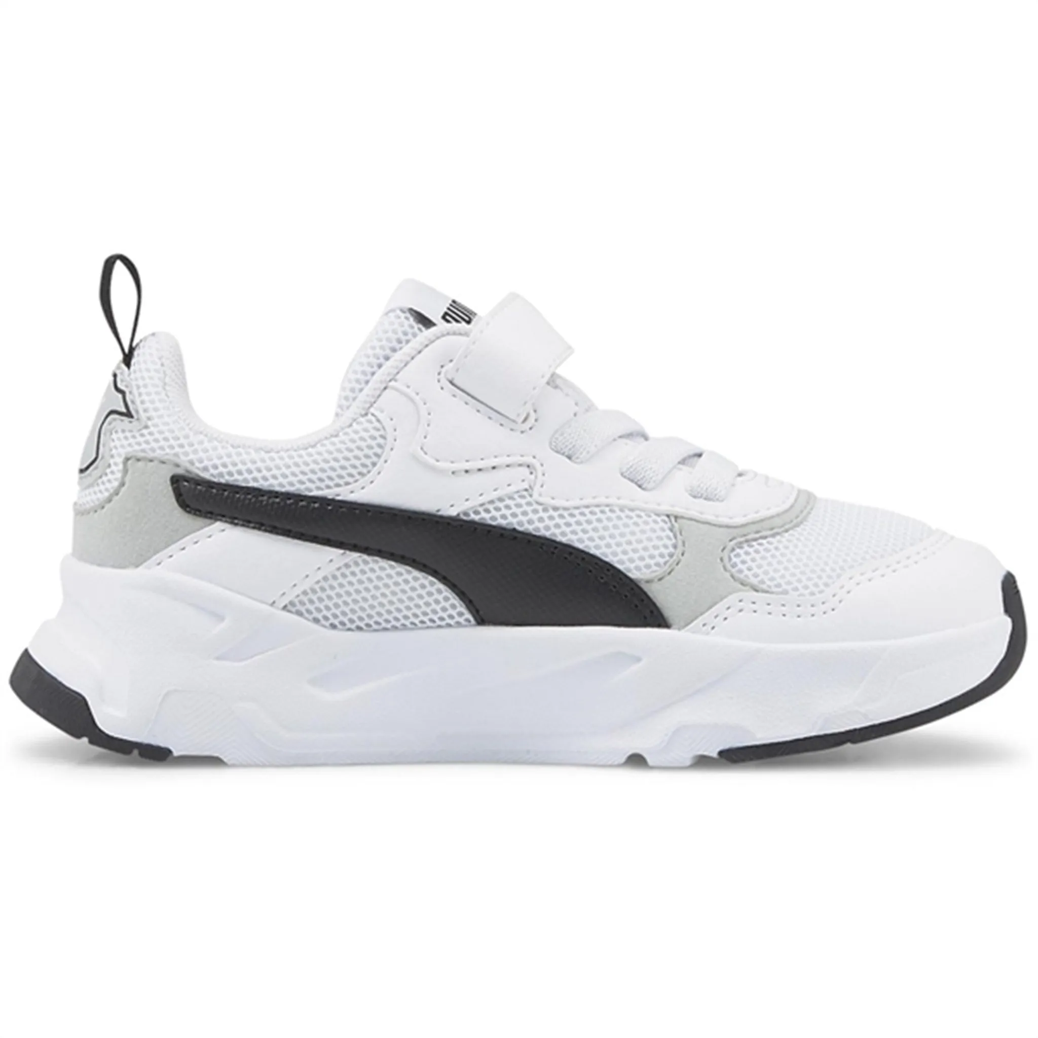 Puma Trinity AC  PS White-Black-Cool Light Gray Sneakers
