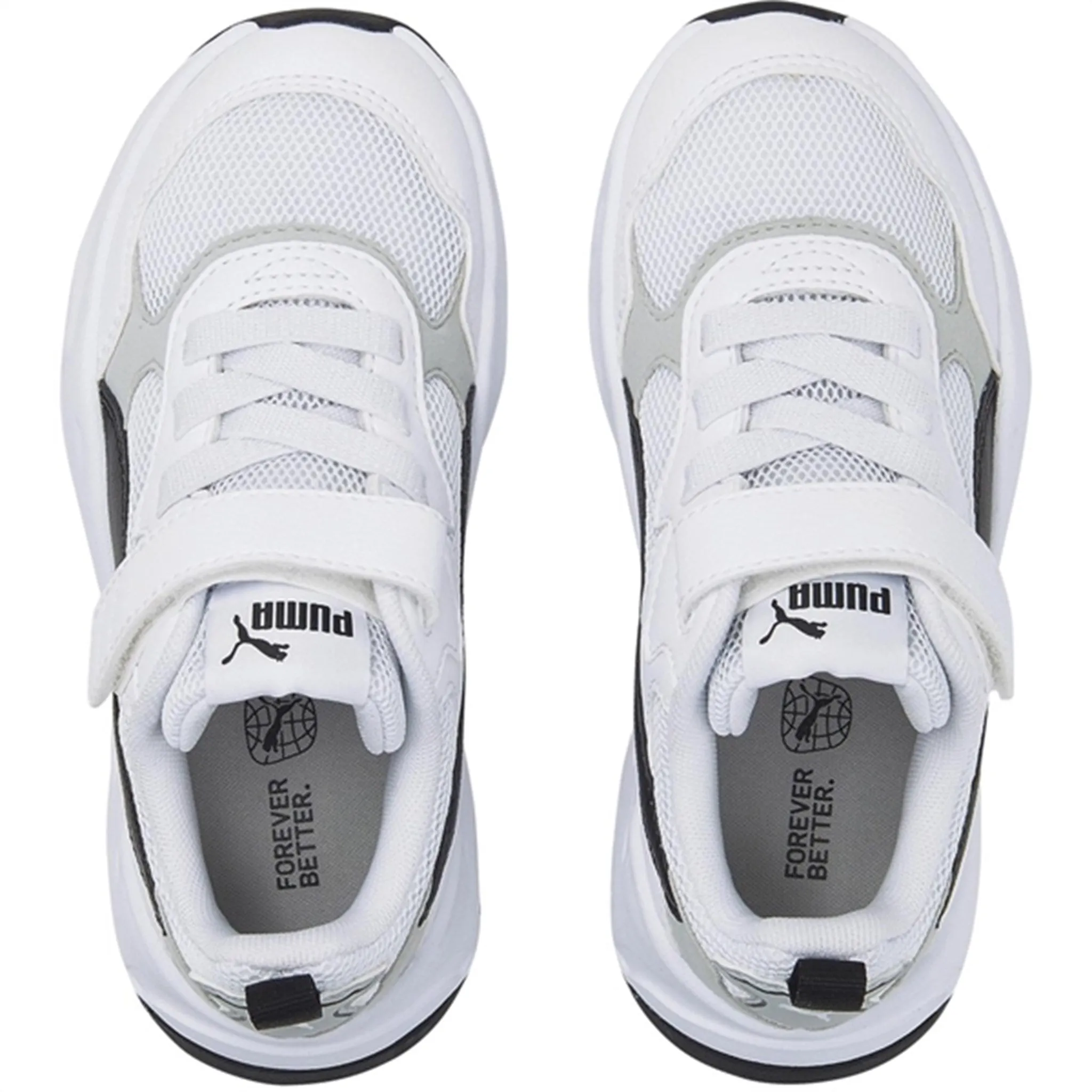 Puma Trinity AC  PS White-Black-Cool Light Gray Sneakers